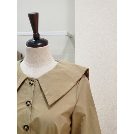 세일러 카라 티어드 원피스