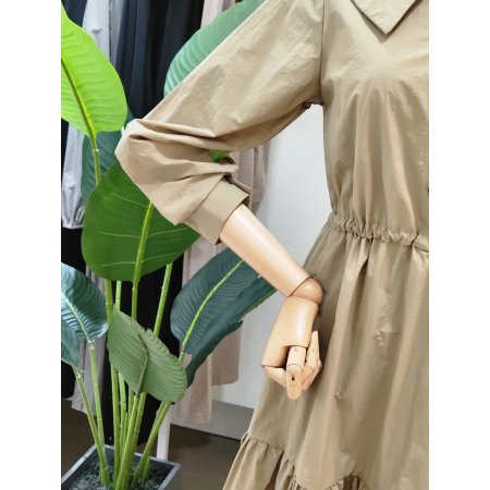 세일러 카라 티어드 원피스