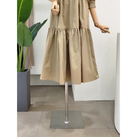 세일러 카라 티어드 원피스