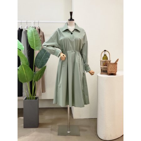 레터링 테이프 스트링 롱원피스