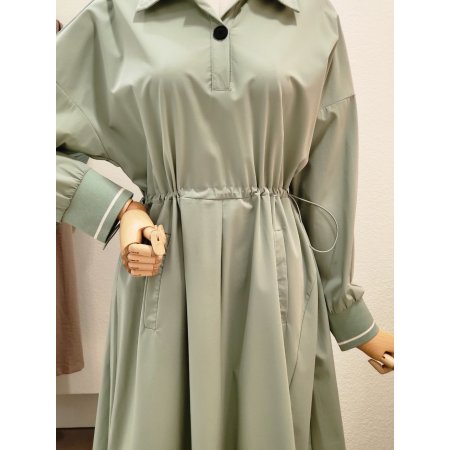 레터링 테이프 스트링 롱원피스