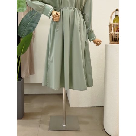 레터링 테이프 스트링 롱원피스