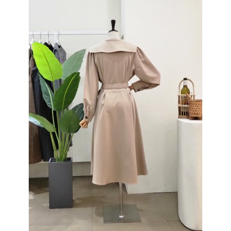 빅카라 벨티드 A라인 롱원피스