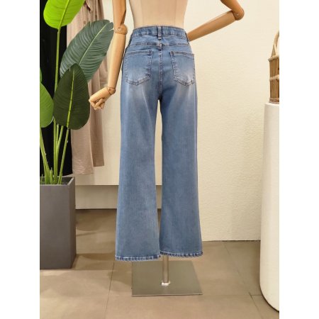 히든 부츠컷 데님 팬츠