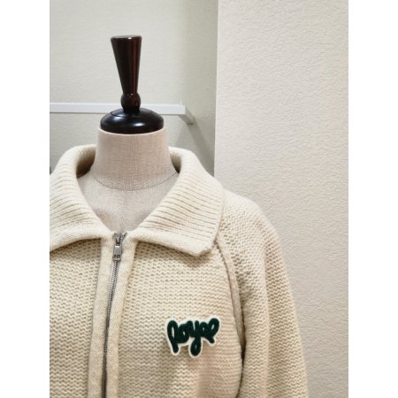 투포켓 집업 카라넥 가디건