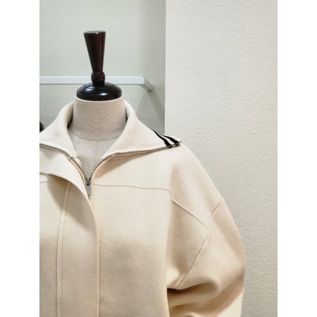 더블 카라 니트 점퍼