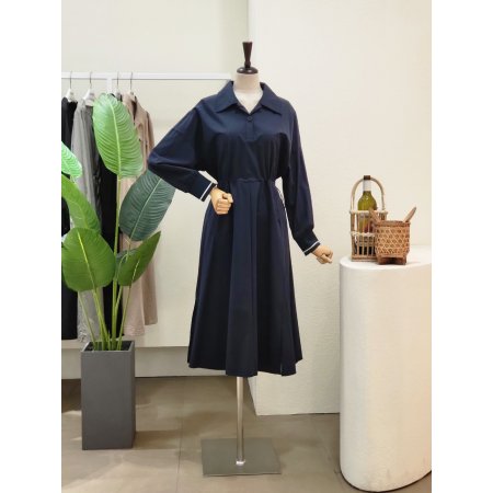 레터링 테이프 스트링 롱원피스