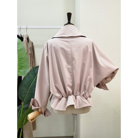 시크릿 셔링 카라 숏점퍼