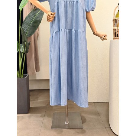 캉캉 루즈핏 스퀘어넥 롱원피스