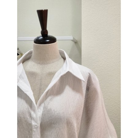 썸머 스트라이프 루즈핏 셔츠