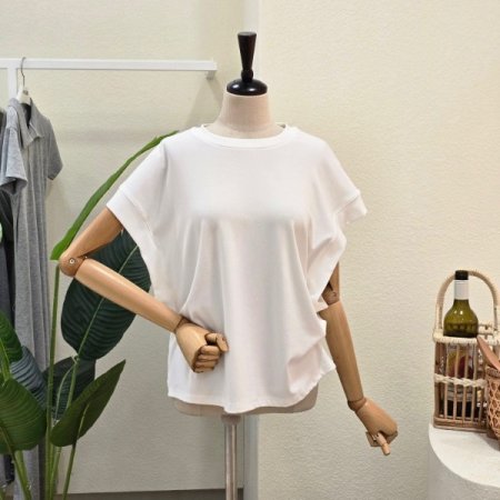 심플 세미 루즈핏 티셔츠