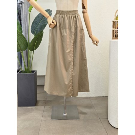 랩 스커트 와이드 팬츠