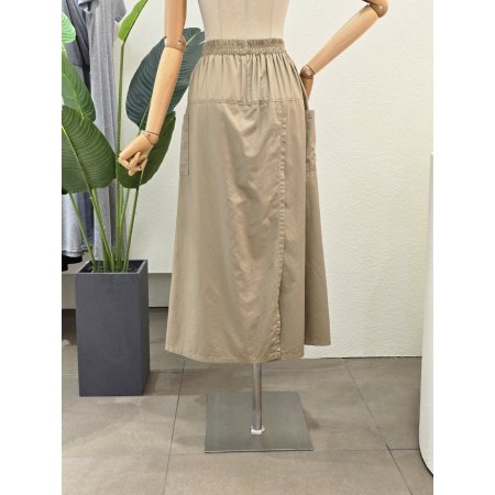 랩 스커트 와이드 팬츠