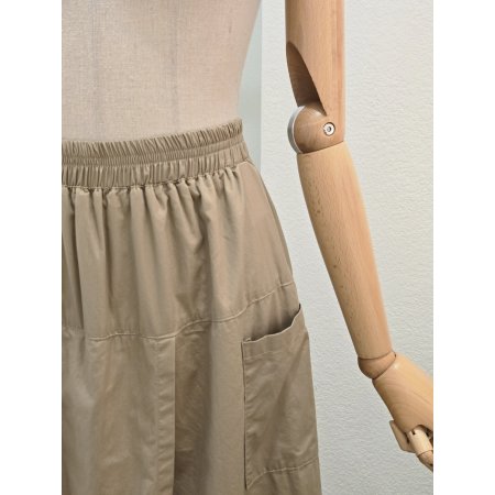 랩 스커트 와이드 팬츠