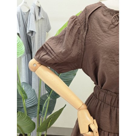 아일렛 블라우스 캉캉 스커트 세트