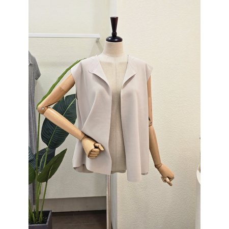 벡 플리츠 오픈형 베스트