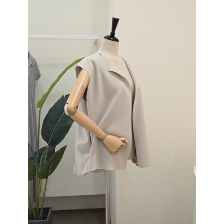 벡 플리츠 오픈형 베스트