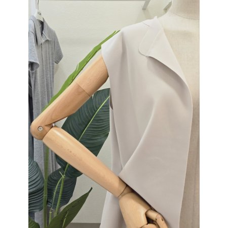 벡 플리츠 오픈형 베스트