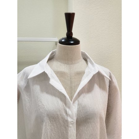 스트라이프 썸머 루즈핏 셔츠