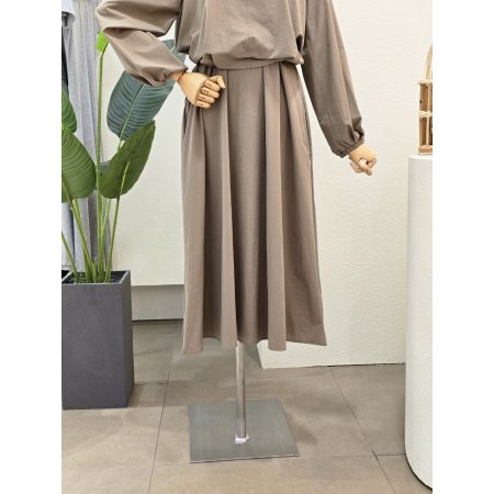 레이어드 스타일 스트링 원피스