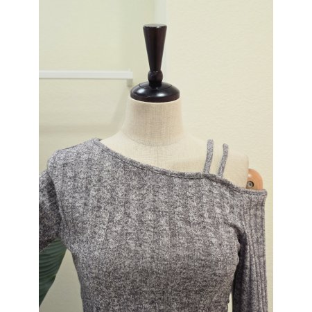 어깨 스트랩 스트링 티셔츠