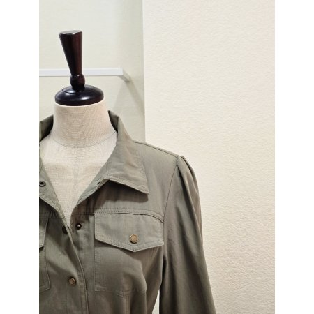 어깨 셔링 벨티드 원피스