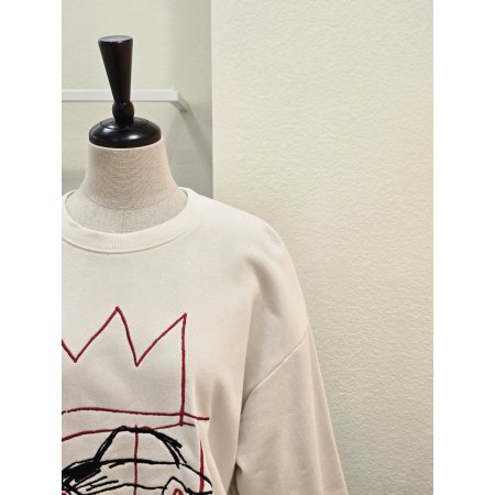 유니크 자수 7부 맨투맨