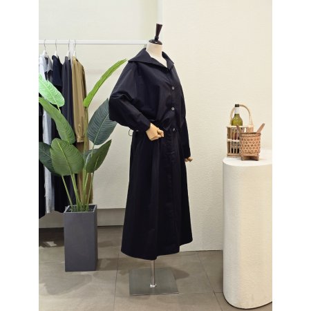 스트링 블랑우스 스커트 세트