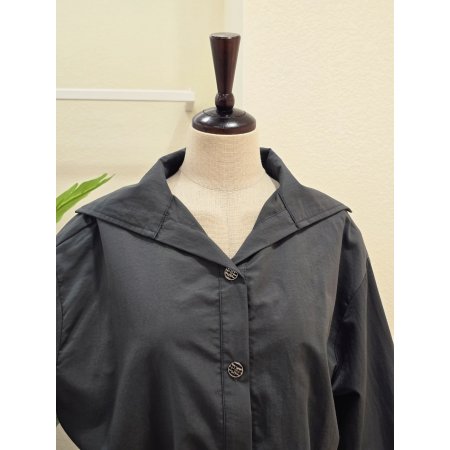 스트링 블랑우스 스커트 세트