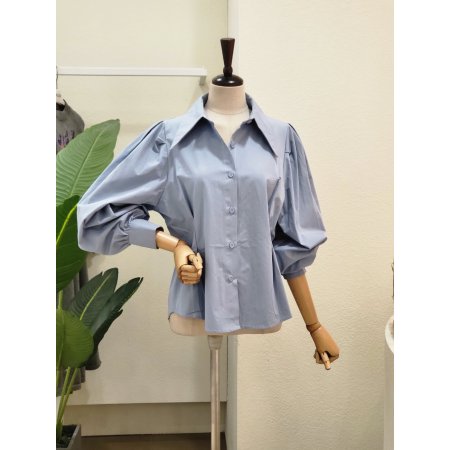 헤링본 원피스 블라우스 세트