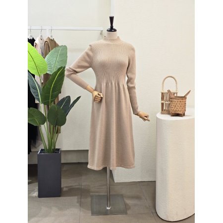 니트 원피스 자수 베스트 세트