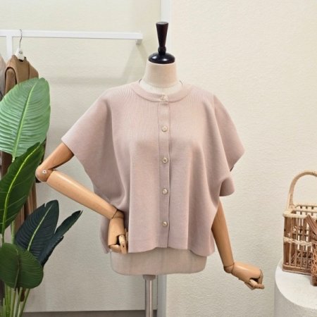 라운드 루즈핏 오픈 베스트