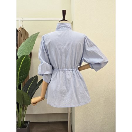 스트링 윈드 트랜치 점퍼