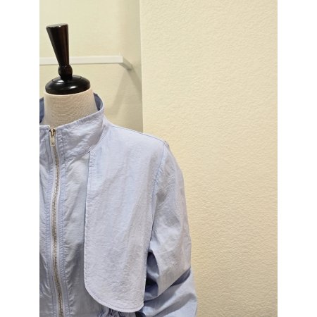 스트링 윈드 트랜치 점퍼