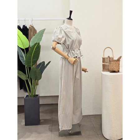 스트링 블라우스 팬츠 세트