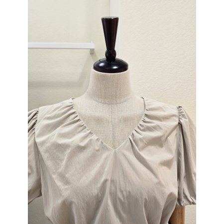 스트링 블라우스 팬츠 세트