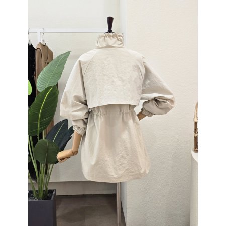 하프 스트링 싱글 스프링 코트