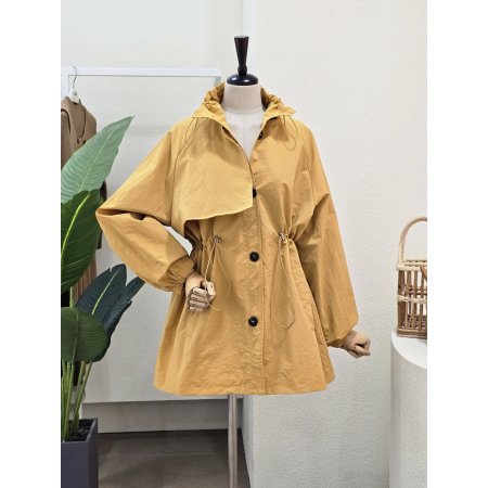 하프 스트링 싱글 스프링 코트