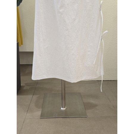 리본 슬릿 롱 스커트