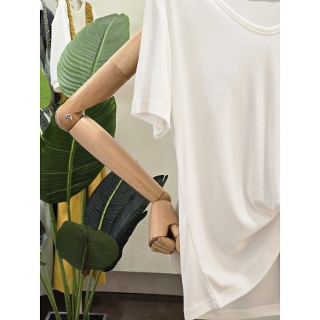 썸머 데일리 브이넥 티셔츠