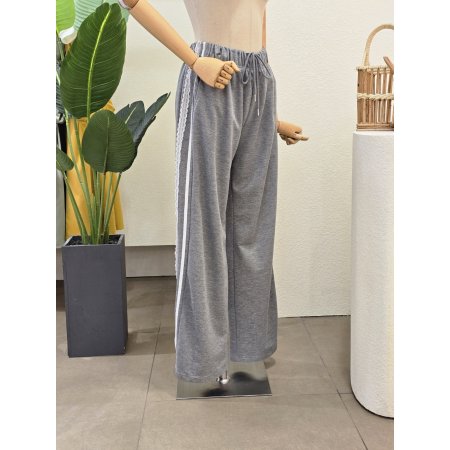 레이스 옆선 트레이닝 팬츠