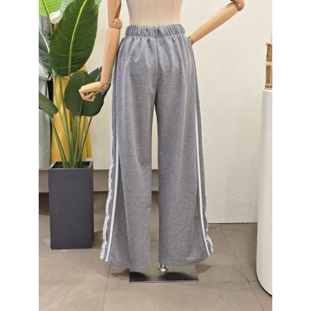 레이스 옆선 트레이닝 팬츠