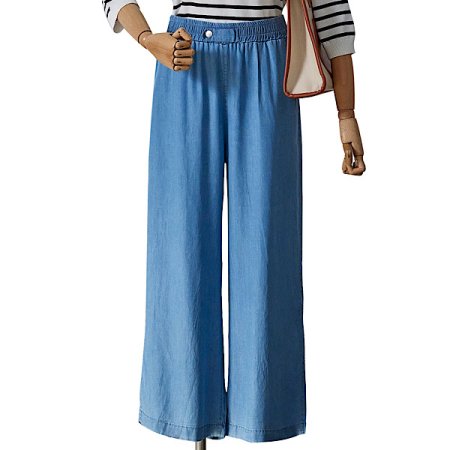 청 해지 밴딩 팬츠