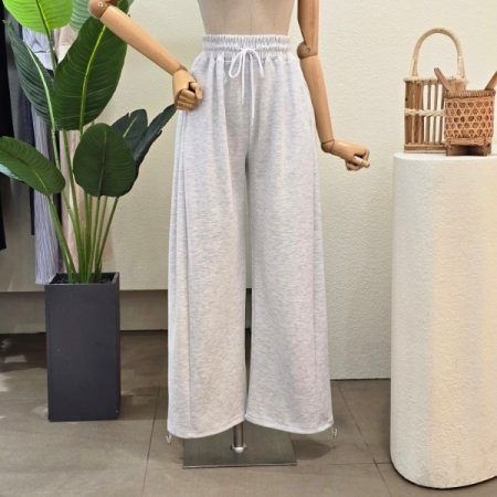 사이드 핀턱 투웨이 팬츠