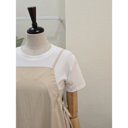 뷔스티에 원피스 데일리 티셔츠 셋업