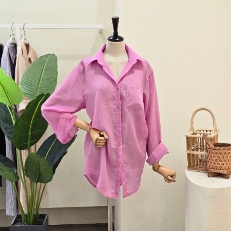 포켓 루즈핏 썸머 셔츠