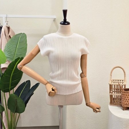 라운드넥 썸머 데일리 니트