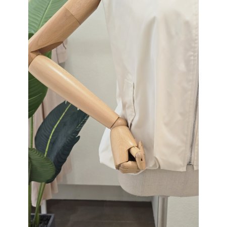 볼륨 라운드 집업 베스트