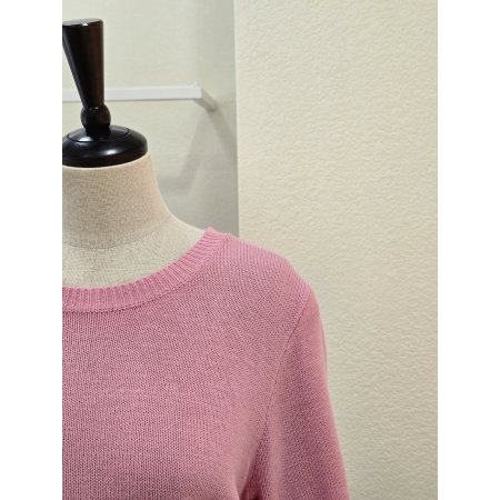 펀칭 니트 스커트 세트