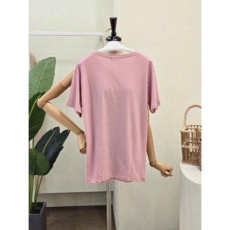 포켓 포인트 라운드 티셔츠